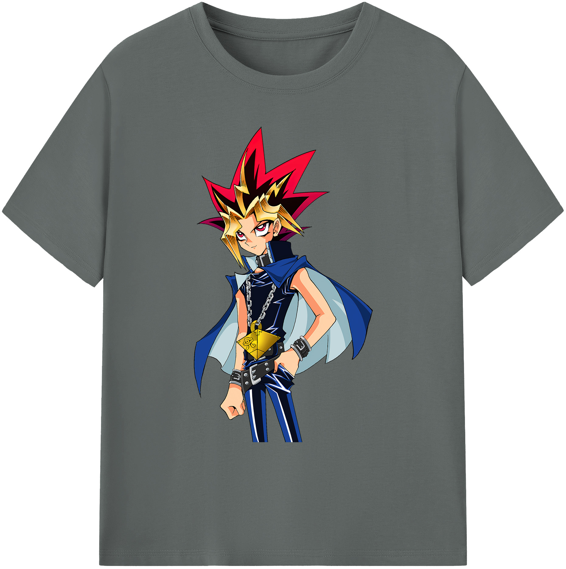 （画像用） 遊☆戯☆王 Yu-Gi-Oh! 綿100％ メンズ半袖Tシャツ｜肌触りやわらか＆通気性